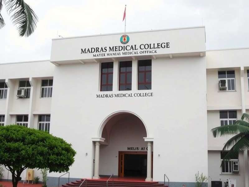 Madras Medical College historic building